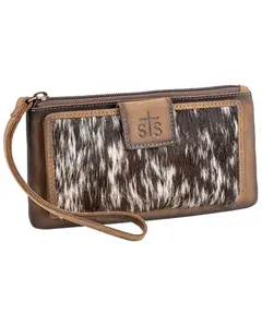 Sts Ranchwear By Carroll Women's By Haley Cowhide Wallet - Sts61776