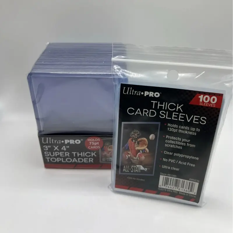 trading card sleeves a4 - TikTok Shop