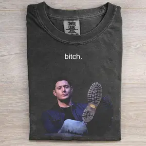 Vintage Comfort Colors Supernatural Dean Winchester Shirt, Funny 90s Movie T-Shirt