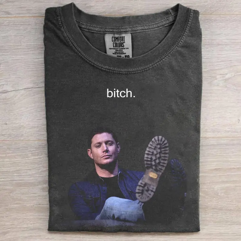 Vintage Comfort Colors Supernatural Dean Winchester Shirt, Funny 90s Movie T-Shirt