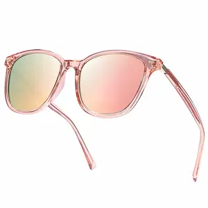 【TRENDY VIBES】 Women's Polarized Sunglasses, Big Style Gold-Plated Frame, UV400 Anti-Glare Protection, Fashion Accessory, 2026 Trendy Shades, Christmas Gift, Anti-UV Women's Sunglasses, Womens Sunglasses