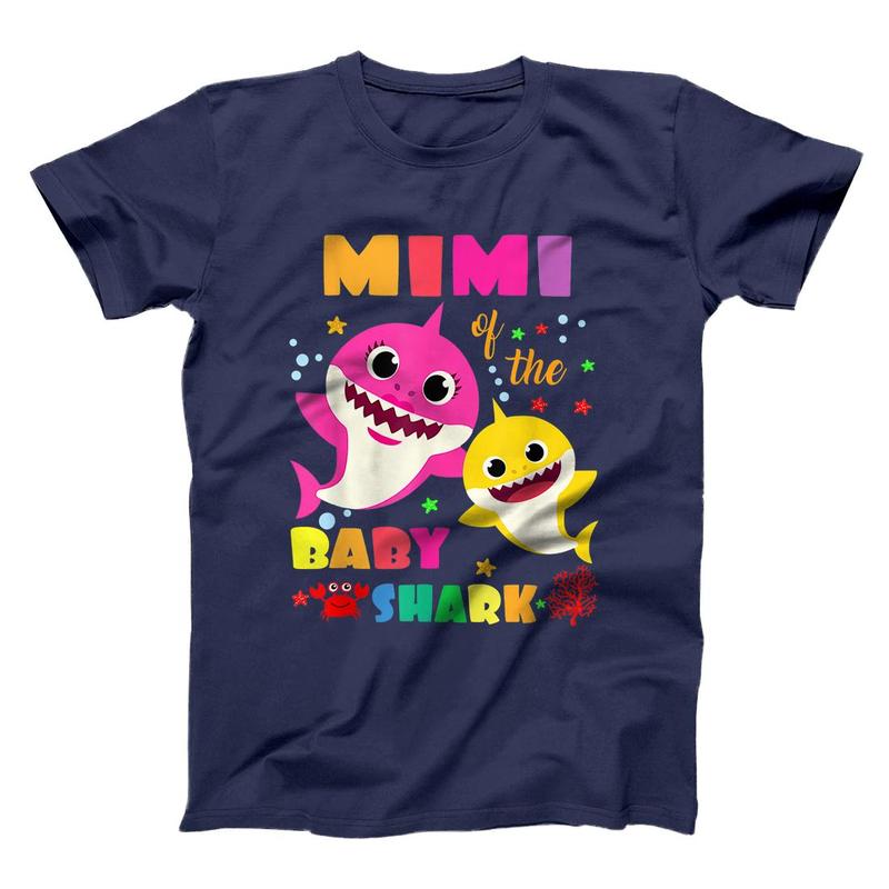 Mimi Of The Baby Shark Birthday Mimi Shark  T-Shirt, Sweatshirt, Hoodie