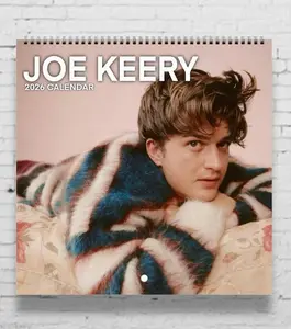Joe Actor Keery 2026 Wall Calendar: Fan Collectible, New Year Gift