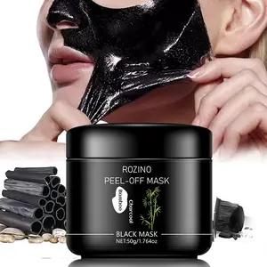 50g Deep - Cleansing Bamboo Charcoal Peel - Off Black Mask, Effectively Absorbs Dirt and Oil from Pores, Helps the Skin to be Refreshed and Clean, Radiates Vitality