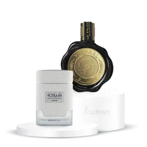 Shiyaaka Snow + Mirsaal Valentine | Eau De Parfum | Unisex Fragrance | 100 ML | Lemon - Mint & Lavender