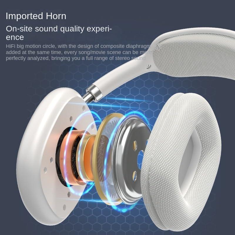 P9 Pro Max Deep Bass Subwoofer Sports Headphones - Bluetooth 5.0 Wireless Headsets for Active Lifestyle Fans