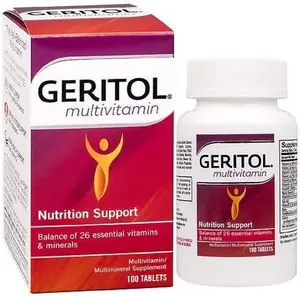 Geritol Multivitamin Nutritional Support - 100 Tablets
