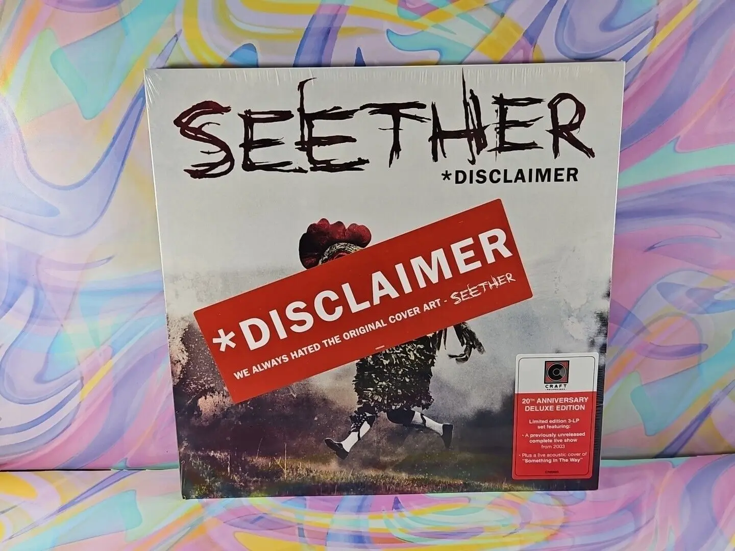 Disclaimer (20th Anniversary Edition) by Seether (3xLP Record, 2023) New Sealed