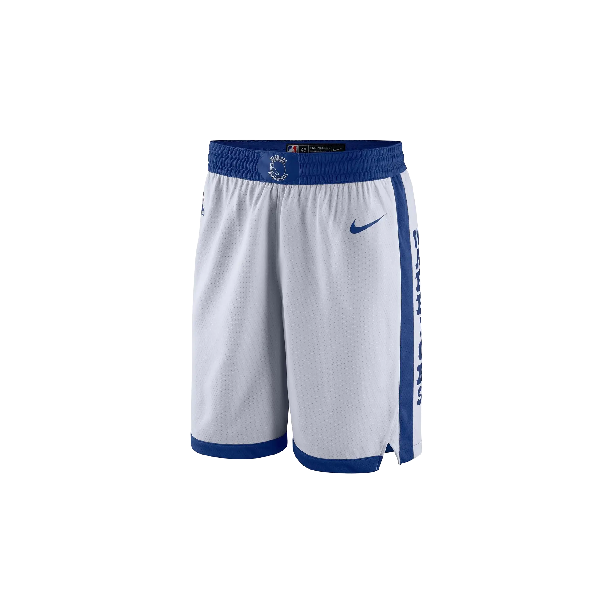 NBA Swingman Shorts GS "Golden State Warriors - White" 9Z2B7BAGF