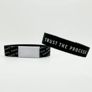 Adjustable woven wristband, simple motivational sports bracelet, suitable for daily use