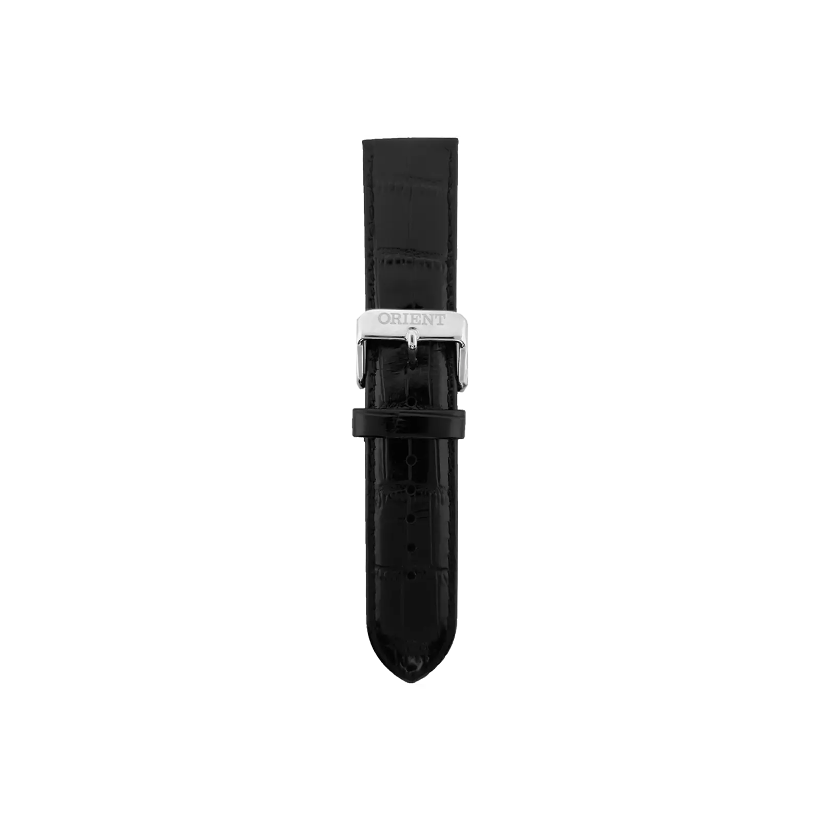 Classic Black Leather Watch Bracelet, 21mm Replacement Strap with Buckle Clasp for Men's and Women's Watches, Leather Band, Everyday, Classical Fashion Watch Accessories
