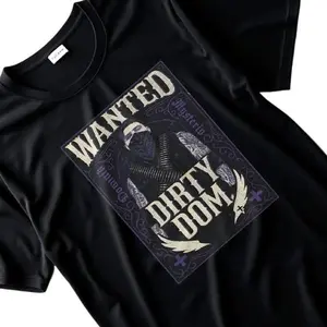 Vintage Dominik Mysterio Wanted Poster Shirt For Kids 5-15Y - Dirty Dom Shirt Cotton Fit