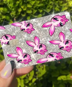 ExotixCard ultra bling reflective card skin back information