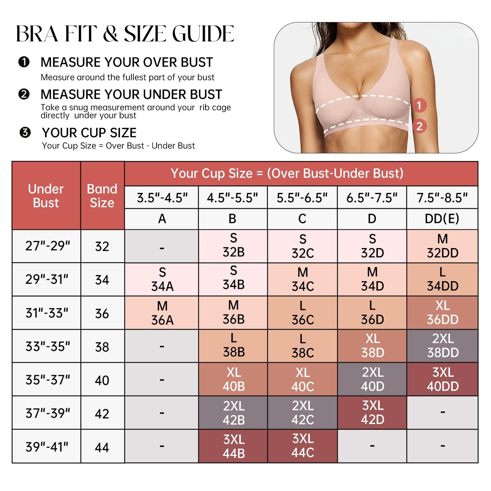 Jelly Bra Deep V Plunge with Wide Straps Seamless Wireless Bras Comfort & Sexy U-Back Design Everyday T-shirt Bra for Women Casual Wear