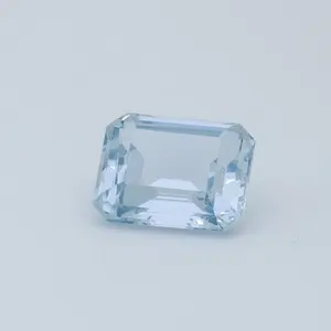 6.5ct Light Blue Spinel VVS Oval Shape (10x11.09x5.9 mm) Unheated gemstone from Sri Lanka