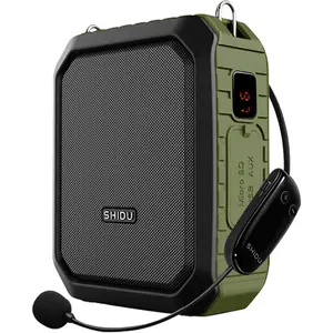Voice Amplifier with  Headset Mic - 18W 4400mAh Rechargeable Mini Pa System,  4.2,  IPX5 Portable Speaker for Teacher, Outdoors