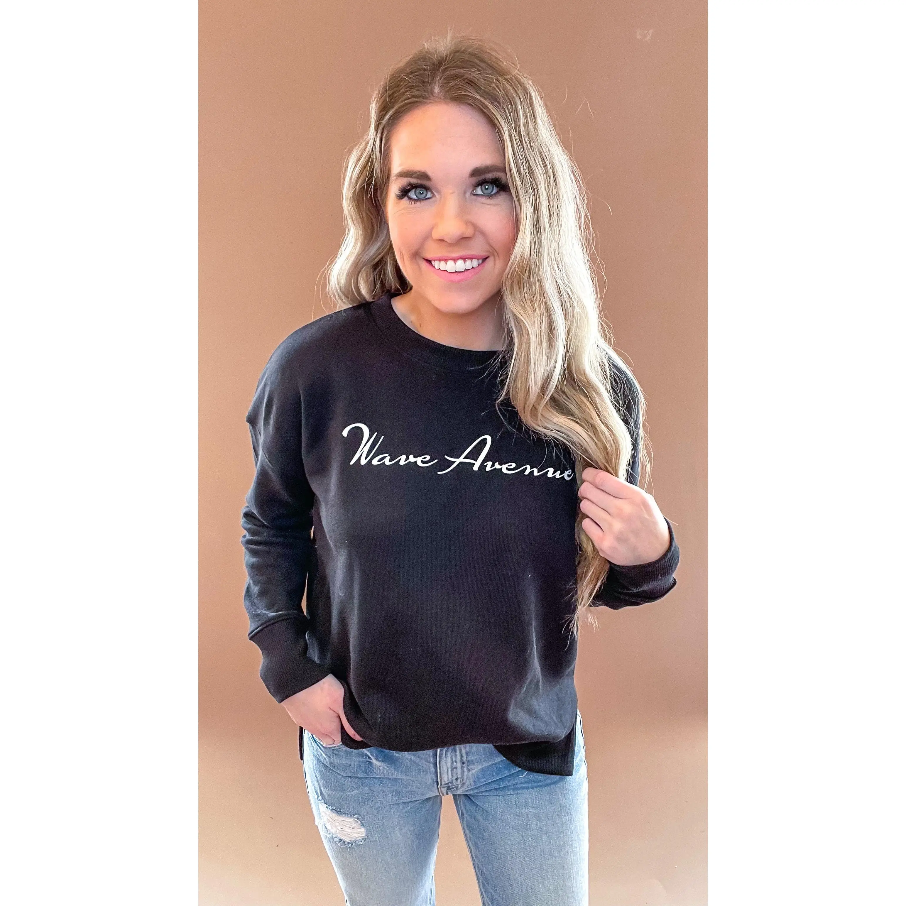 Wave Avenue Crewneck Sweatshirt XS-3X