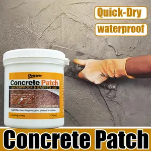 Doeyvose Concrete Repair Epoxy Resin, Concrete Sealant Waterproof, Fast-Curing High-Strength Adhesive for Cracks & Chips, Durable Outdoor Use, Easy Application