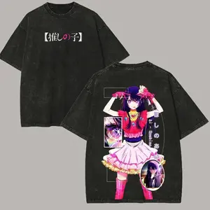 Oshi no Ko Ai Hoshino Printed Unisex Washed T-Shirt EK1