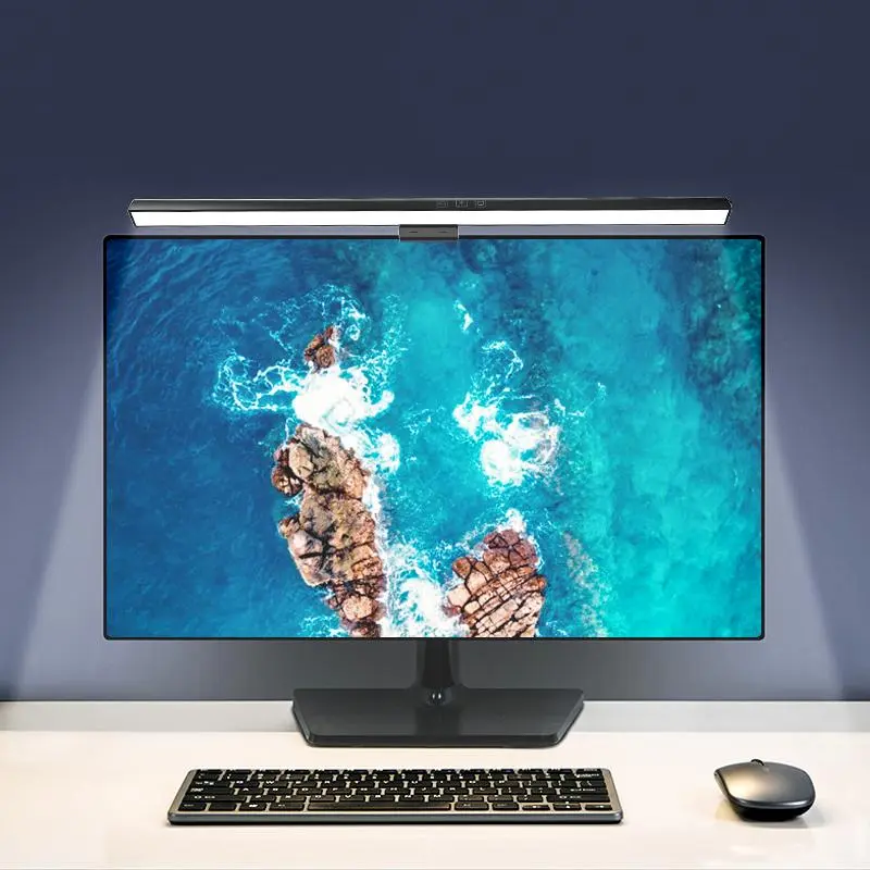 LED Monitor Light Bar, Dual Light Mode LED Monitor Light Bar, 3-Color Mode Desktop Computer Light for Learning, Creating and Reading, Desk Lighting