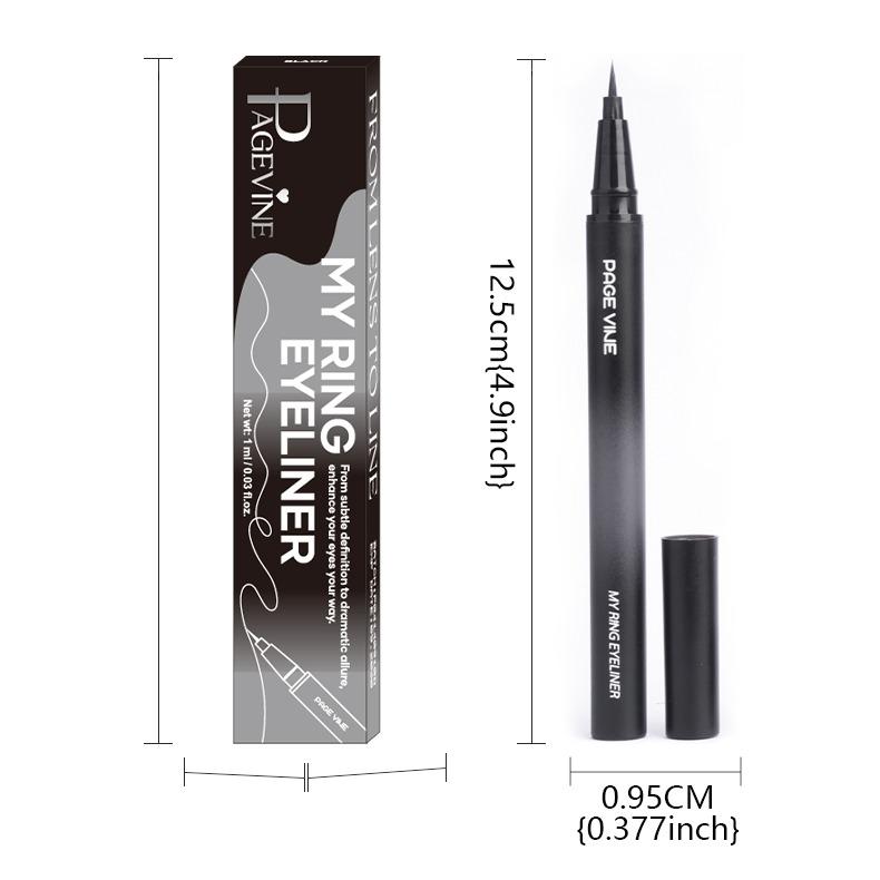 A colorful, matte liquid eyeliner with a quick-drying, smudge-proof, and waterproof formula, featuring a precise brush tip, perfect for beginners and creating intricate eyeliner designs.
