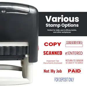 Self-Inking Rubber Stamp Ink, Business Office Accounting Programming Legal Notary Work Order Inventory Seal