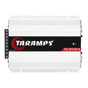 Taramps DS 800x4 1 Ohm 800 Watts RMS 4-Channel 200x4 RMS, Class D, Full Range, Crossover High / Low Pass Fixed, Bridgedable Car Audio Amplifier
