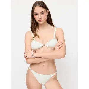 Cider High Stretch Sweetheart Bracelet Bikini Set With Metal Detail SwimWeek