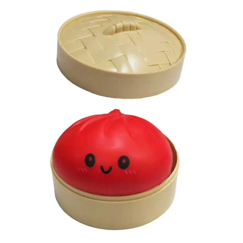 Stress-relief simulated bread squeezing toy Stress-relief simulated bread squeezing toy