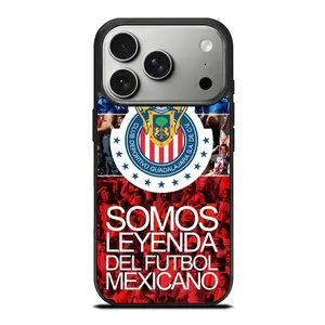 IPhone 17 Promax CHIVAS DE GUADALAJARA Somos Leyenda Phone Case For iphone 17 Promax 17 Air, 16 Promax, 15, 14, 13, 12, 11, XS MAX Samsung Galaxy S25 S24 S23 S22 Ultra,  Gift for him, Gift For Fan