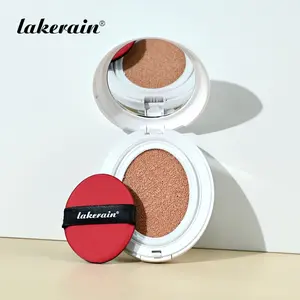 1 Count Long-Lasting Cushion Foundation Cream, Waterproof and Smudge-proof Foundation, Medium Coverage, Hydrating & Non-Drying, Natural Glow Finish, Lightweight Face Makeup for Radiant Skin, Moisturizer