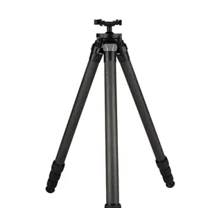 Linkogear Carbon Fiber Tripod – Picatinny/Arca, 64" Max, 66lb Capacity - Black