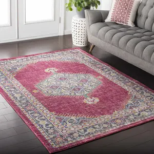 Miramar  Rust Geometric Lumbar Pillow - Clearance