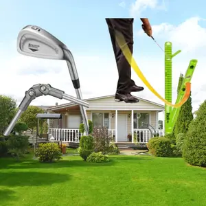 Medicus Golf Beginner Set, Dual Hinge 5 Iron and Green Vision Track Pro