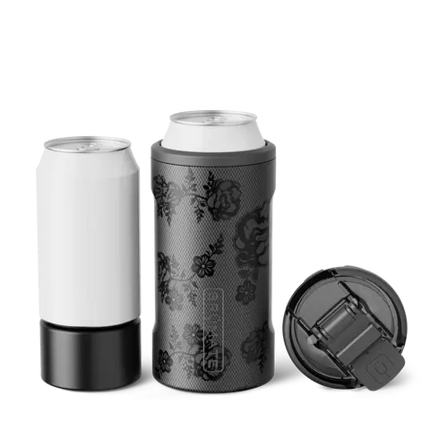 BrüMate Hopsulator Trio 3-in-1 Insulated Can Cooler | 12oz Cans + 16oz Cans + 100% Leakproof Tumbler with Lid