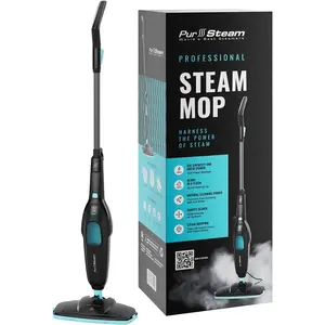 Steam Mop| MultiSurface Floor Cleaner for Hardwood, Tile, Laminate  Carpet| Fast Heating, Lightweight  ChemicalFree Cleaning