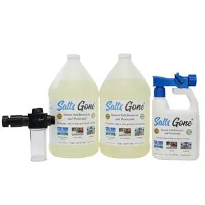 Combination Pack: 2 Gallons Salts Gone™, Hose End Sprayer, Motor Flush Attachment