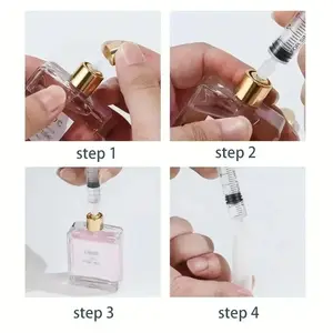 Precision 5/10ML Cosmetic & Perfume Syringe Dispenser Bottle, Containers, Leakproof, Clear Measurement, Ideal for Accurate Filling, Single Item Pack