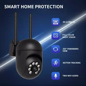 JOOAN 360° Smart WiFi Indoor Security Camera, 1080P HD with Motion Alerts, Night Vision & Two-Way Audio – Monitor Your Home Anytime