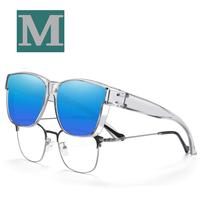 M Size Grey Frame Blue Lens