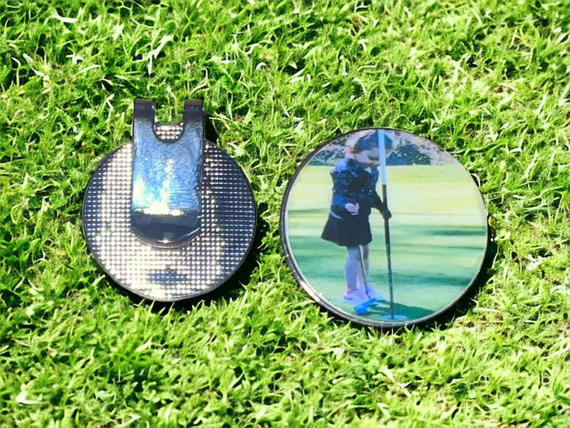 Custom Golf Ball Marker with Clip - Perfect for Golfing by customgolfballmarker