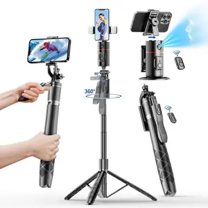 Gesture Recognition Smart Cloud Gimbal Stabilizer, Adjustable Selfie Stick Tripod, Universal Live Shooting Accessory, Tripod Remote