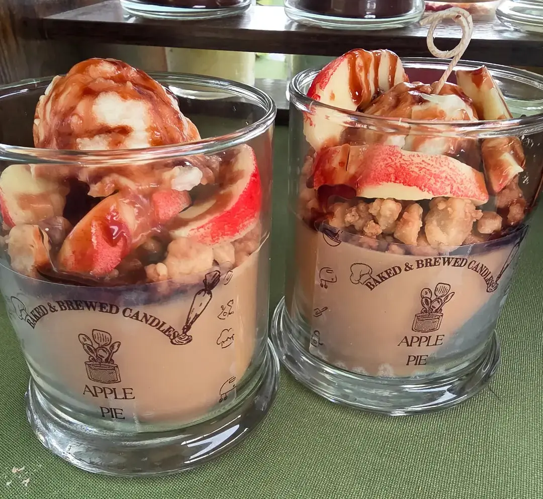Apple Pie Wick and Wickless Candle