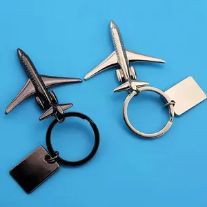 Airplane brand travel keychain Creative metal pendant, airplane peripheral souvenir, airline key chain, keychain pendant, small gift -HN331-33