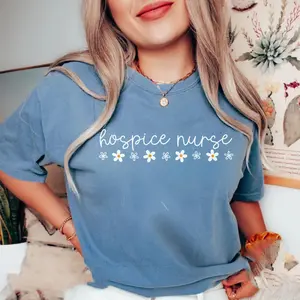 Comfort Colors Hospice Nurse Shirt, Hospice RN Tee, Gift for Hospice Care Grad, LTC Nurse TShirt, End of Life Nursing T-Shirt, Palliative