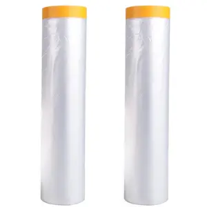 Multi-Functional Disposable Furniture Dust Cover, Waterproof Transparent Plastic Protection for Beds, Sofas, Tables with Adhesive Tape, Furniture Protector, Furniture Covers