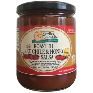 Stello Foods - Rosie's Roasted Red Chili & Honey Salsa 16 oz