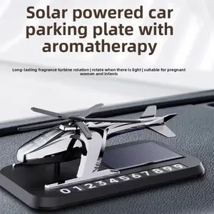 Solar-Powered Airplane Car Air Freshener, Limited-Edition Car Scent for Motorists