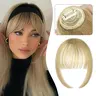 Cephermer Clip-in Wispy Air Bangs Extensions, Synthetic Soft Hair Pieces, Lightweight Easy-to-Wear Hair Accessories, Comfortable for Women’s Daily & Party Use, Accessories for Women