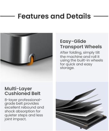 WalkingPad Z1R Folding Treadmill With Handrail